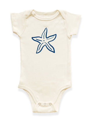 Starfish Organic Cotton Baby Bodysuit