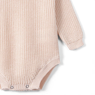100% Cotton Classic Baby Knit Romper