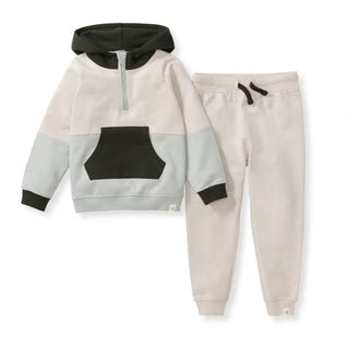 Infant Color Blocked Sweatshirt set