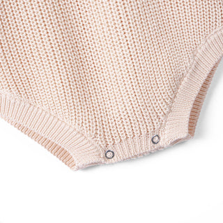 100% Cotton Classic Baby Knit Romper
