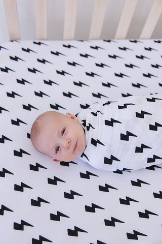 Bowie (ribbed) - Crib Sheet