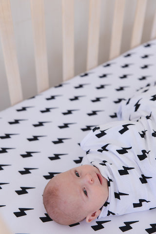 Bowie (ribbed) - Crib Sheet