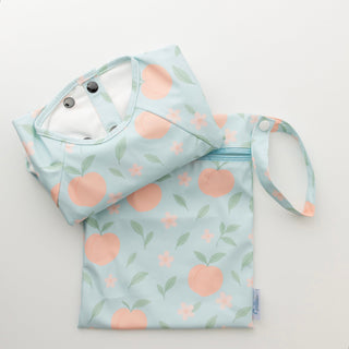 The Grayson Long Sleeve Bib - Peach Blossom
