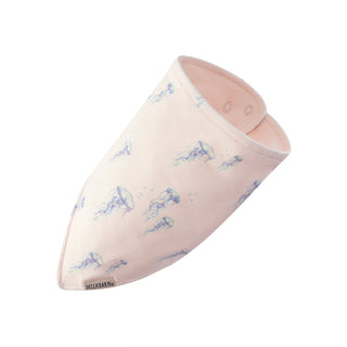 Sunset Jellyfish Cotton Stretch Kerchief Bib