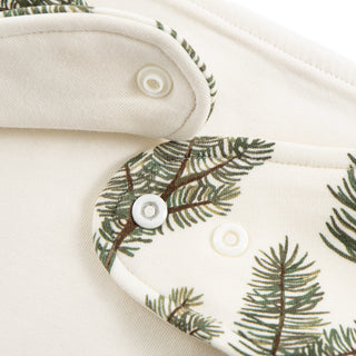 Pine Brushed Kerchief Bib
