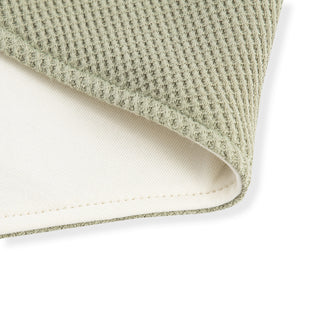 Tea Waffle Kerchief Bib