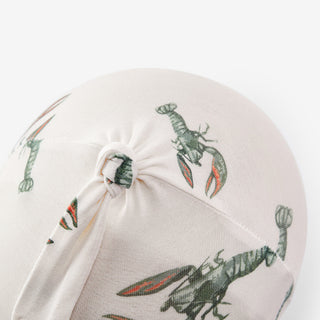 Mint Lobster Luxe Stretch Knotted Beanie Hat