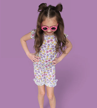 SWEET SUMMER DREAM RUFFLE SHORTS