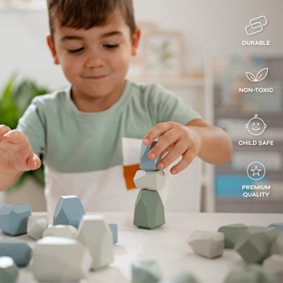 Stacking Blocks for Toddlers in Boy Pack