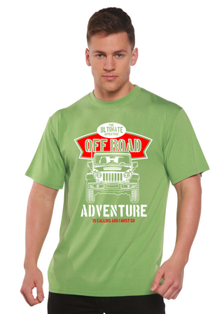 Off Road Spun Bamboo® Men's Bamboo Viscose/Organic Cotton Short Sleeve Graphic T-Shirt