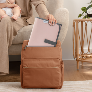 Compact Changing Pad by Comfy Cubs - Pink Blush