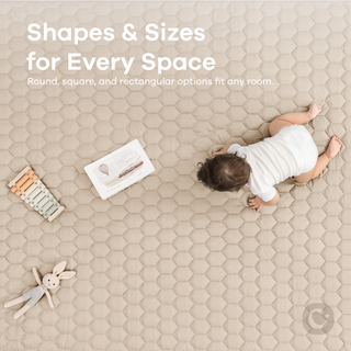 Play Mat with Non-Slip Bottom in Sand