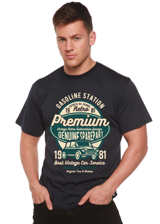 Premium Garage Spun Bamboo® Men's Bamboo Viscose/Organic Cotton Short Sleeve Graphic T-Shirt