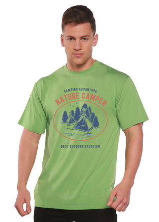 Nature Camper Spun Bamboo® Men's Bamboo Viscose/Organic Cotton Short Sleeve Graphic T-Shirt