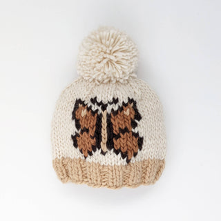 Butterfly Hand Knit Beanie Hat Baby & Kids