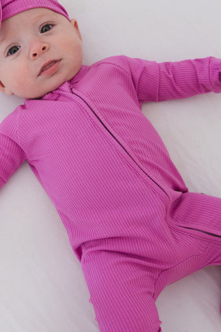 (SOLID, ribbed) Rainbow Royal - Zippy