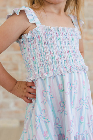 Lila - Smocked Dress