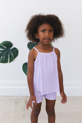 Amelia (ribbed) - Tank Short Set