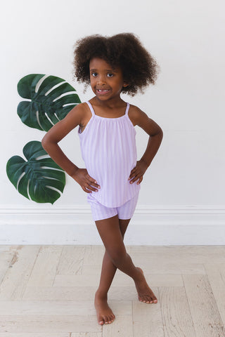 Amelia (ribbed) - Tank Short Set