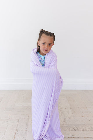 Amelia (ribbed) - Plush Blanket