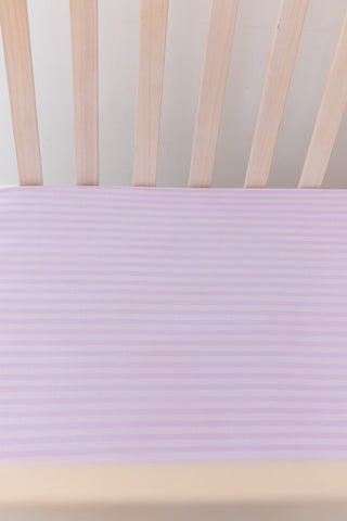 Amelia (ribbed) - Crib Sheet