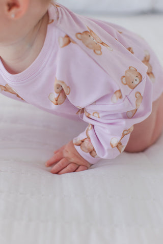 Teddy - Cloud Terry Bubble Romper