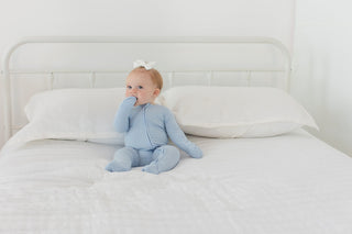 Blue Macaron (ribbed) - Zippy