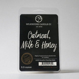 5.5 oz Wax Melts: Oatmeal, Milk, & Honey