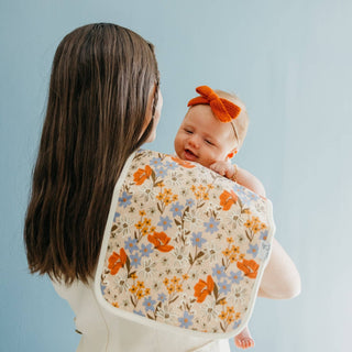 3 Pack Premium Burp Cloths - Eden