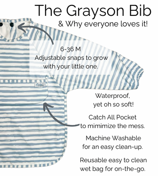 The Grayson Long Sleeve Bib - Checkered