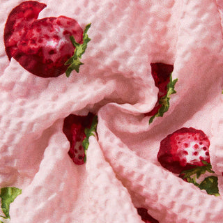 Strawberry Wide Brim Sun Bonnet Hat