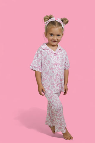 ROSEWOOD TOILE DREAM GIRL'S FLARE SET