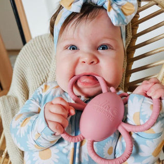 Garden Party Collection - Butterfly Rattle Teether