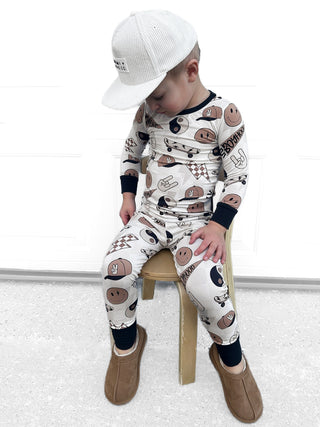 BAMBOO 2 PIECE PAJAMA SET - BOYHOOD