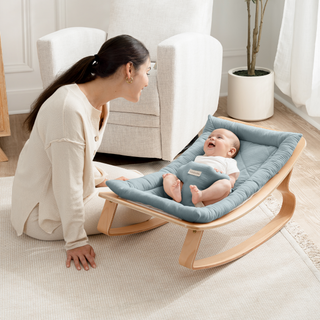 Baby Rocker for Ages 0-24 Months in Pacific Blue