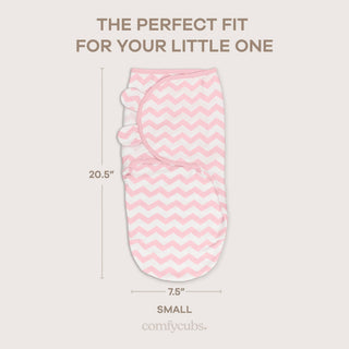 Easy Swaddle Blankets in Pink, Pack of 3