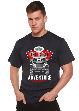 Off Road Spun Bamboo® Men's Bamboo Viscose/Organic Cotton Short Sleeve Graphic T-Shirt