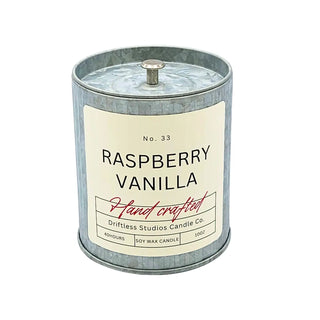 Raspberry Vanilla Fall Farmhouse Candle