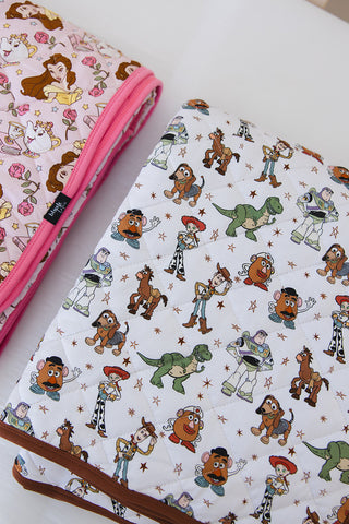 Provincial Petals - Quilted Blanket