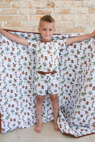 Andy's Gang - Quilted Blanket