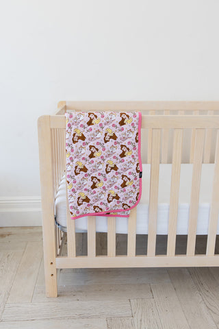 Provincial Petals - Quilted Blanket