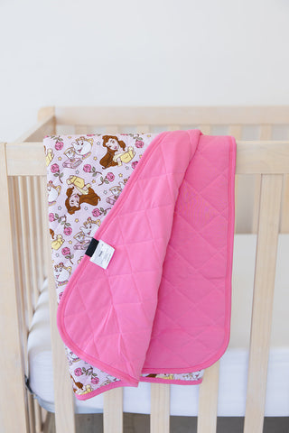 Provincial Petals - Quilted Blanket