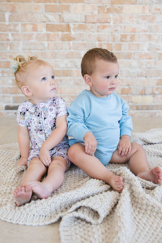 Portorosso Sky - Cloud Terry Bubble Romper