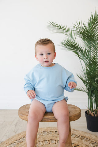 Portorosso Sky - Cloud Terry Bubble Romper