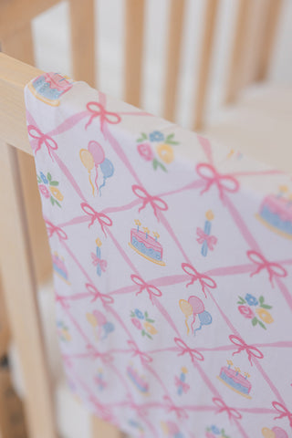 (PINK) Birthday - Lightweight Blanket