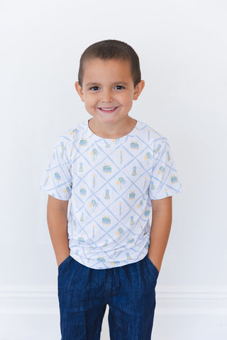 (BLUE) Birthday - Everyday Tee