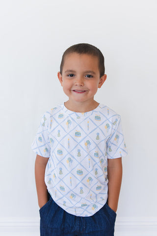 (BLUE) Birthday - Everyday Tee
