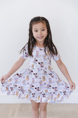 Adventure Ahoy - Ruffle Dress