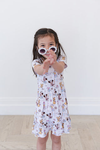 Adventure Ahoy - Ruffle Dress