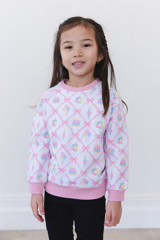 (PINK) Birthday - Define Terry Sweatshirt